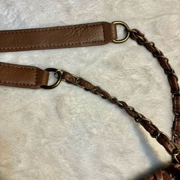 Western Shoulder Bag Hazelnut Brown CBOCS Distribution Drawstring Bronze Hardwre - Picture 11 of 16